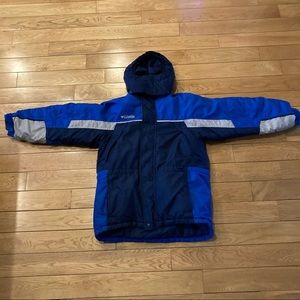 Columbia Boys Ski Jacket with removable hood Size 14/16